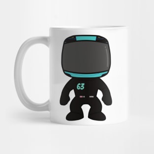 George Russell Custom Bobblehead - 2022 Season Singapore GP Special Mug